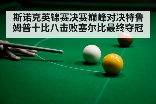 斯诺克英锦赛决赛巅峰对决特鲁姆普十比八击败塞尔比最终夺冠